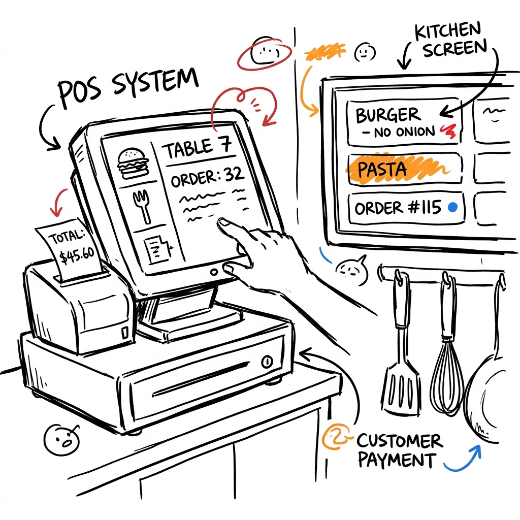 Taste of Village POS sketch
